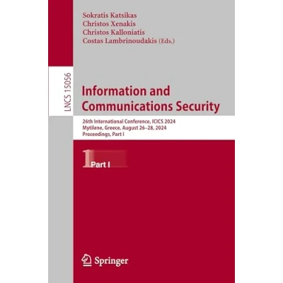 Afbeelding van Lecture Notes in Computer Science Information and Communications Security
