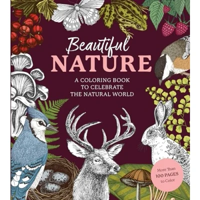 Afbeelding van Chartwell Coloring Books Beautiful Nature Book