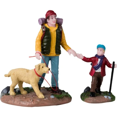 Afbeelding van Lemax Hiking Buddies Set van 2