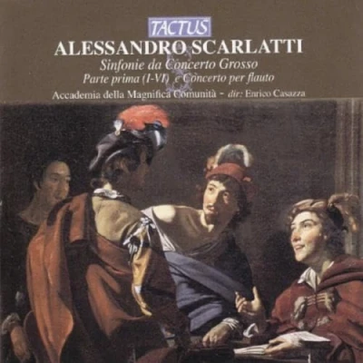 Afbeelding van Accademia Della Magnifica Comunità, Enrico Casazza Scarlatti: Sinfonie Da Concerto Grosso Parte Prima (I VI) (CD)