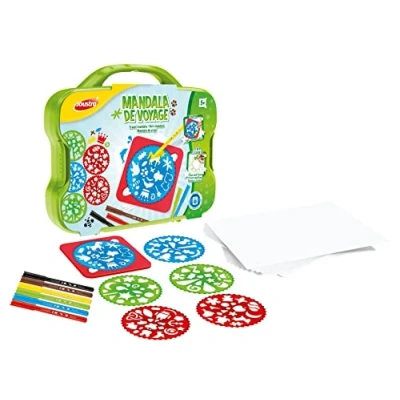 Afbeelding van Joustra kunst &amp; knutselset voor kinderen Mandala tekenen