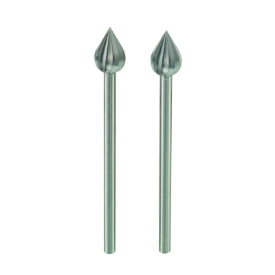 Afbeelding van Proxxon Frees Vlamvorm Ø 6 Mm, modelbouwsets Hoogwaardige freesbits 2 stuks