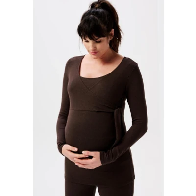 Image de Voedingsshirt Elin Coffee Bean XS