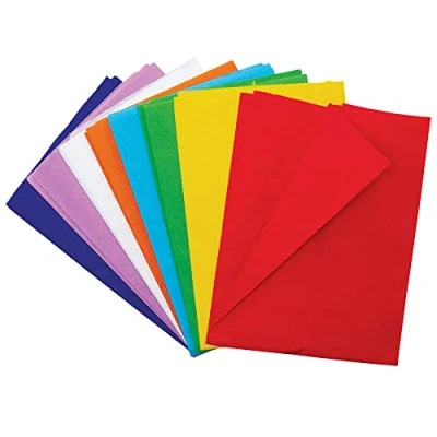 Afbeelding van Baker Ross FC749 crêpepapier, regenboogkleuren, 8 vellen