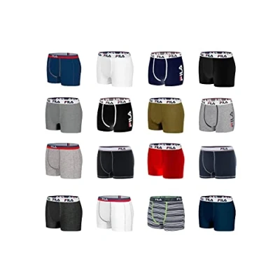Afbeelding van Verrassingspakket Calecon boxershorts voor heren, katoen, willekeurig model, antislip grip, rekbaar en duurzaam (6 stuks), Meerkleurig