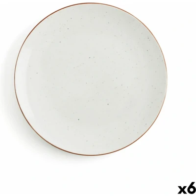 Afbeelding van Eetbord Ariane Terra Beige Keramisch Ø 27 cm (6 Stuks)