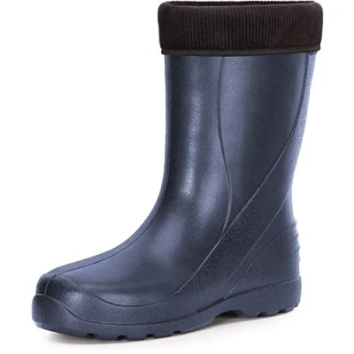 Afbeelding van Ladeheid LADW002 Thermorubberen regenlaarzen voor dames, zwart.
