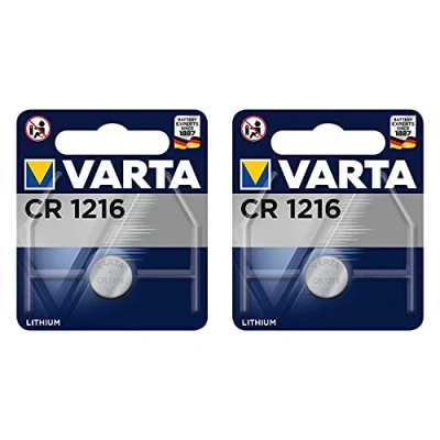 Afbeelding van VARTA 2 stuks lithium knoopcellen &quot;Electronics&quot;, CR1216, 3 volt