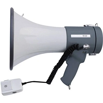 Afbeelding van SpeaKa Professional ER 66S Megafoon Met handmicrofoon, draagriem, geluiden