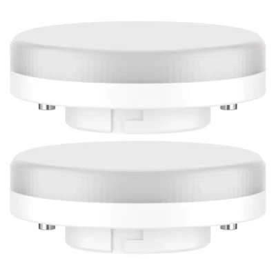 Afbeelding van ledscom.de 2 x GX53 ledlampen, wit (4000 K), 4 W, 420 lm, 96 , mat