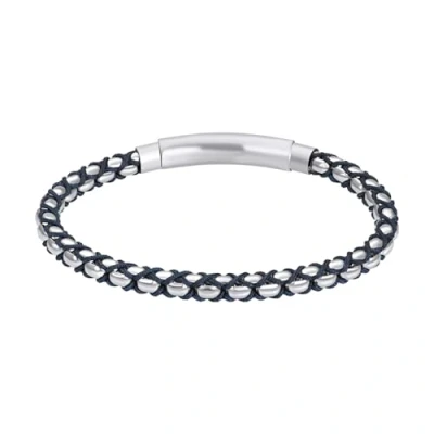 Afbeelding van iXXXi Men Eddie Zilverkleurig Mat Heren Armband One size