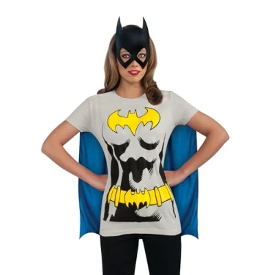 Afbeelding van Rubie&#039;s Officieel Batman T shirt voor dames, maat XL