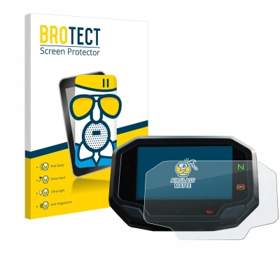 Afbeelding van BROTECT Screenprotector voor Kawasaki Ninja 650 / 1000SX 2020+ Folie Beschermfolie Beschermglas matte