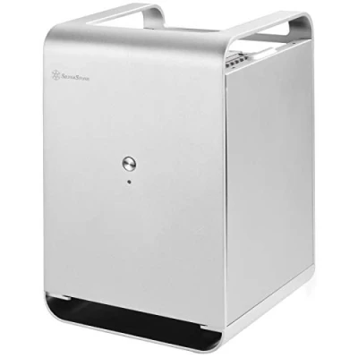Image de SilverStone Case Storage CS01 HS Tour mini ITX pas d&#039;alimentation (SFX12V/SFX L12V) noir USB