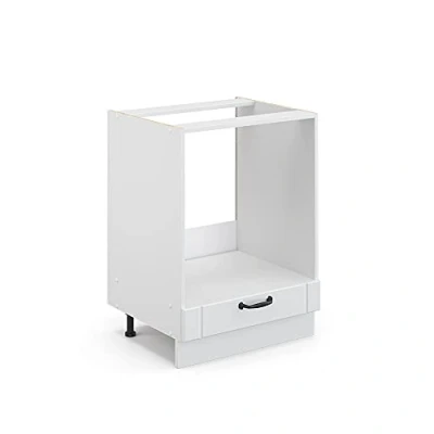 Afbeelding van Vicco Ovenombouwkast Fame Line, Wit Landhuis/Wit, 60 cm zonder werkblad