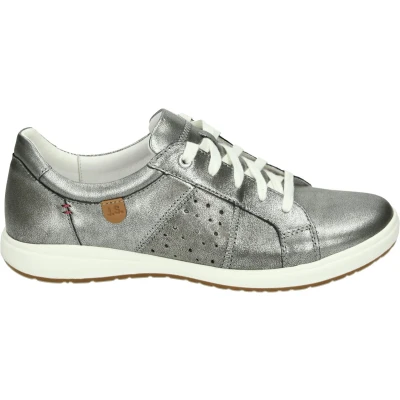 Afbeelding van Josef Seibel Caren 01 damessneakers, Platina Grijs 730