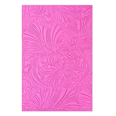 Afbeelding van Sizzix 3 D Textured Prints Folder Abstracte Bloemen 665598, meerkleurig, één maat