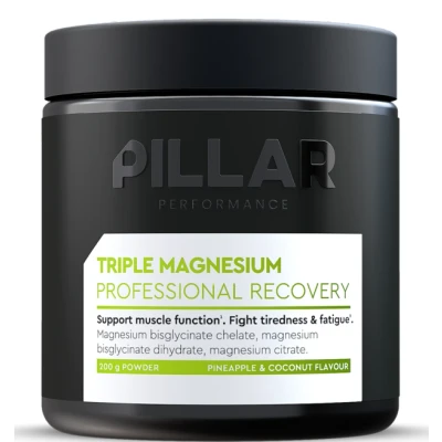 Afbeelding van PILLAR Performance Triple Magnesium Professional Recovery Pineapple &amp; Coconut Jar 200g