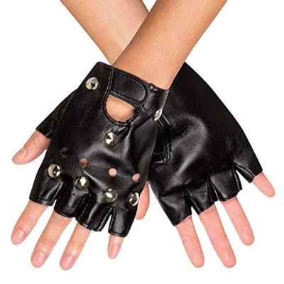 Afbeelding van Boland Handschoenen Biker Zwart Volwassenen Unisex Punk en Aso