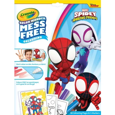 Afbeelding van CRAYOLA SPIDEY &amp; AMAZING FRIENDS COLOUR WONDER.