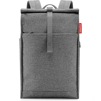 Afbeelding van Reisenthel Urban Rolltop Rugzak, Maat: One Size, Twist silver