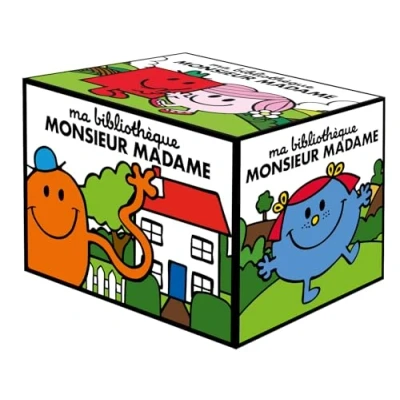 Afbeelding van MA BIBLIOTHEQUE DES MONSIEUR MADAME (COFFRET)