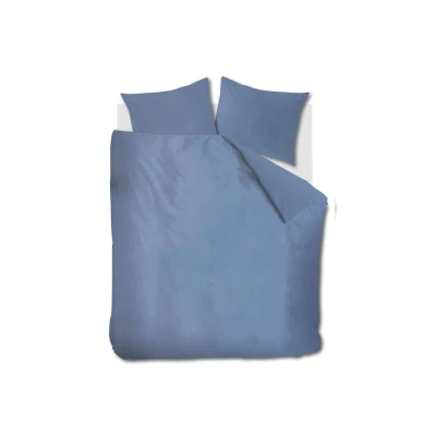 Afbeelding van At Home by BeddingHouse Tender dekbedovertrek Eenpersoons 140x200/220 Mid Blue