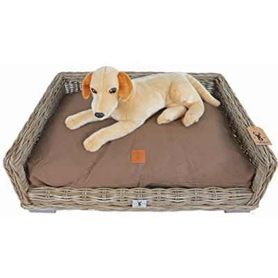 Afbeelding van Boony Est 1941 ligkussen basic brown 85x60 cm Gebr. de Boon