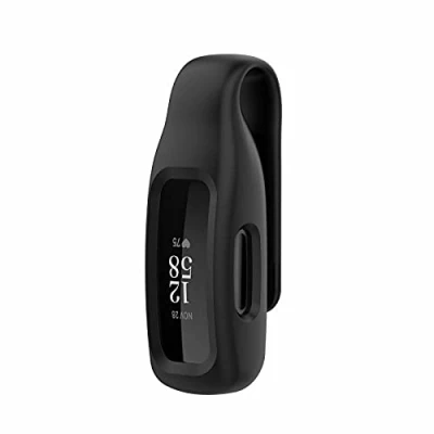 Afbeelding van NEO+ Cliphouder compatibel met Fitbit Ace 3 en Inspire 2, reserveband, niet geschikt voor andere trackers., Siliconen metaal