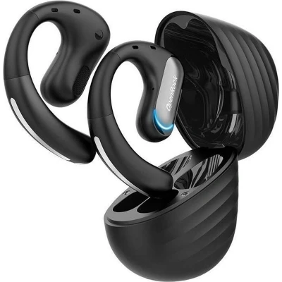 Afbeelding van OneOdio OpenRock Pro T1 Ear Free koptelefoon Sport Bluetooth Stereo Zwart Oplaadbox, Oorbeugel, Waterbestendig