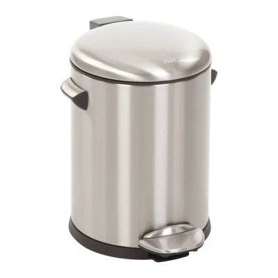 Afbeelding van Eko Belle Deluxe pedaalemmer 5 liter mat RVS