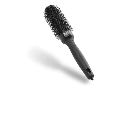Image de Olivia Garden Expert Blowout Shine Noir 35 Brosse ronde en céramique antistatique pour brushing brillant et sans frisottis