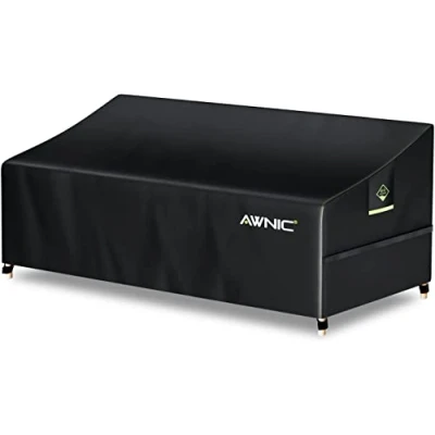 Afbeelding van Awnic Bankhoes voor 3 zits, waterdicht, tuinbank, polyester, 420D, 220 x 85 61/71 cm