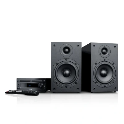 Afbeelding van Teufel KOMBO 11 Stereo installatie met DAB+, cd mp3 player Bluetooth Zwart
