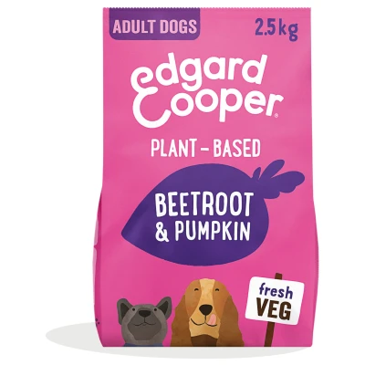 Afbeelding van Edgard&amp;Cooper Plantbased Adult Rode Biet&amp;Pompoen Hondenvoer 2.5 kg