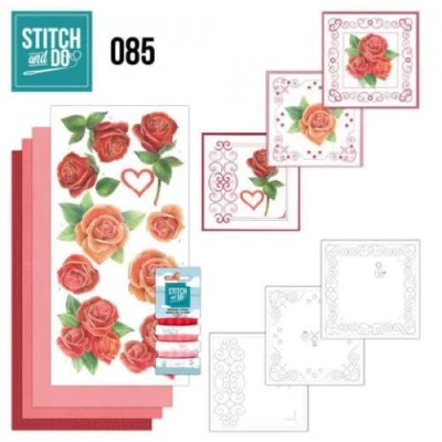 Afbeelding van Stitch and Do 85 Roses