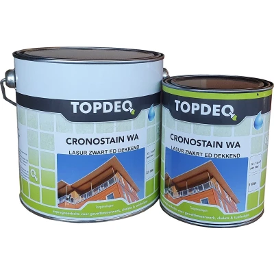 Afbeelding van Cronostain Dekkend zwart 1L