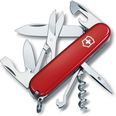 Afbeelding van Victorinox Climber 1.3703.T7 Zwitsers zakmes Aantal functies 14 Zilver (transparant)