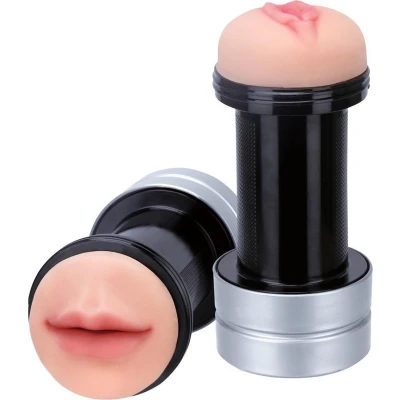 Afbeelding van RealStuff Dubbele Masturbator Mond &amp; Vagina