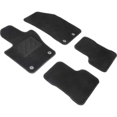 Afbeelding van WALSER 80172 Vloermatset Textiel voor en achter 4 Zwart JEEP: Renegade Off Road