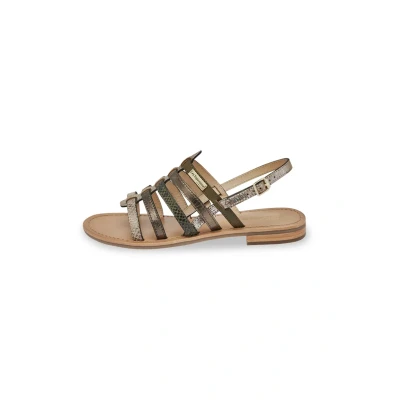 Afbeelding van Les Tropeziennes par M Belarbi Havagum Sandalen, Dames, Maat: 40, Khaki Leer