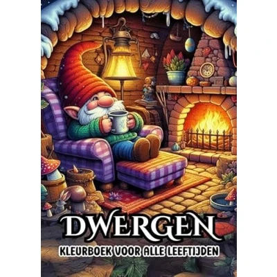 Afbeelding van Kleurboek voor Alle Leeftijden Dwergen
