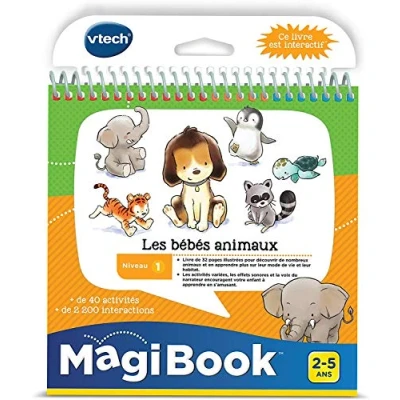 Image de VTECH MAGIBOOK LES BEBES ANIMAUX