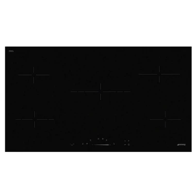 Afbeelding van Smeg Vitrokeramische Kookplaat 90 Cm 5 Zones Vlakbouw Of Standaard Opbouw Rechte Rand
