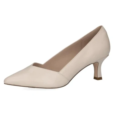 Afbeelding van CAPRICE 9 22403 42 damespumps, Perlato crème