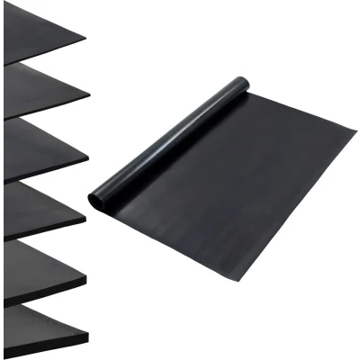 Afbeelding van Vloermat anti slip 2 mm glad 1,2x2 m rubber