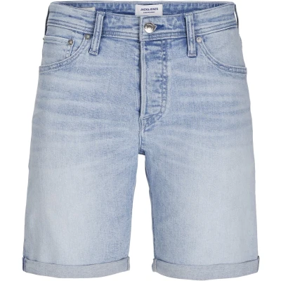 Afbeelding van Jack &amp; Jones Jjirick Jjioriginal Jeansshort, Heren, Maat: Small, Blue denim pack am