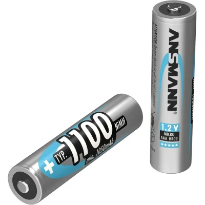 Afbeelding van Ansmann maxE HR03 Oplaadbare AAA batterij (potlood) NiMH 1100 mAh 1.2 V 1 stuk(s)