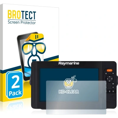 Afbeelding van BROTECT Screenprotector voor Raymarine Element 7 HV Folie Beschermfolie transparant (2 Stuks)