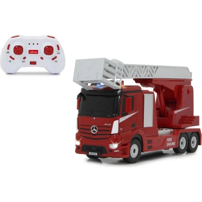 Afbeelding van 1:24 Jamara 405212 RC Ladder Brandweerwagen Mercedes Benz Antos 2,4GHz Model Kant en Klaar